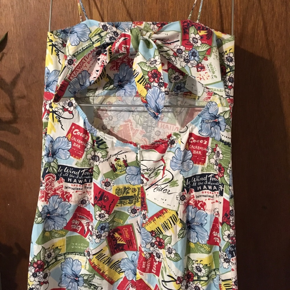 Zinc. Spaghetti strap sundress